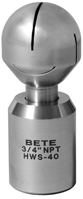 HydroWhirl S Tank Washing Nozzles, Rotating Slotted Spray Nozzles